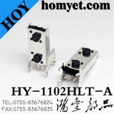 China Manufacturer Micro Switch/Tact Switch with Two Key (HY-1102HLT-A)