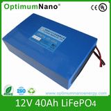 Rechargeable 12V 40ah Lithium Ion Battery for Back-up