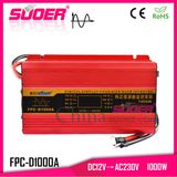 Suoer 12V 230V Solar Inverter 1000W Pure Sine Wave Power Inverter with LCD Display (FPC-D1000A(New))