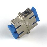 Single Mode and Duplex Modesc Fiber Optic Adapter with Flange