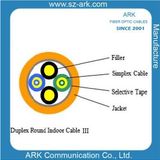 Fiber Optic Duplex Round Indoor Cable III for FTTX Use