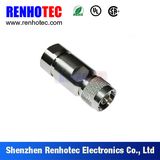 Degree 180 RF Coaxial Connector BNC Jack to F Jack RF Adapter