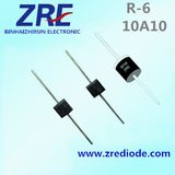 10A General Purpose Rectifier Diode 10A05 Thru 10A10 R-6 Package