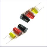 Metallized Polypropylene Capacitor (Cbb20 335j 250VAC) with Copper Wire for Running Axial Yellow Capacitor All Series of Cbb20