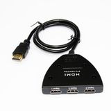 3X1 HDMI Switcher with Short HDMI Cable (YL0301C)