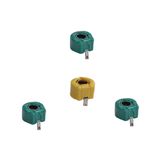 2.7PF Rotational Torque Trimmer Variable Ceramic Capacitor Tmcv01-2