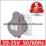 20-25V Industrial Twist Flanged Socket