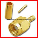 SMA Male Connector with Gold Plated
