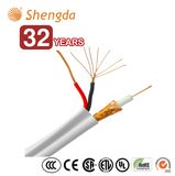 RG6 + 2 Power Coaxial Cables with Power Cable Siamese Cable