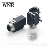 Wnre Female 3.5mm Audio Jack Mono Stereo Jack 3 Pin Pj-372 Phone Jack