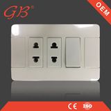 South American 2 Gang 16A Wall Socket