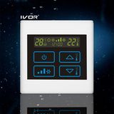2-Pipe Air-Conditioner Thermostat Touch Switch in Plastic Frame (SK-AC2300T-2P-N)