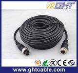 CCTV Cable with 4 Pin Aviation Connector for Car Camera