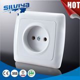 Non-Grounding 1 Gang 1 Way Wall Socket/European Standard /Ce Certificate