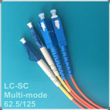 LC-Sc PC Multi-Mode Fiber Optic Patch Cord