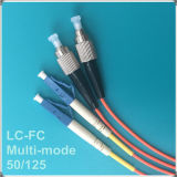 FC-LC PC Om2 Multi-Mode Fiber Optic Patch Cord