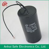 White Plastic Round Case Cbb60 35UF 250V Capacitor