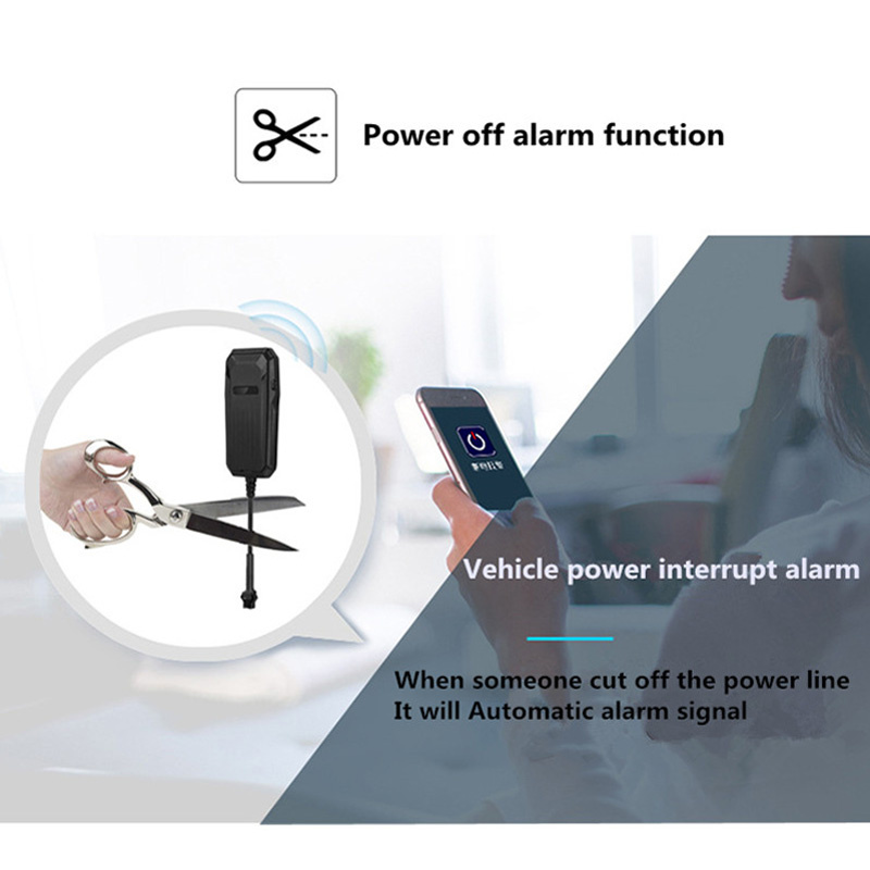 Cable Car/Motorcycle GPS Tracker with Relay (A13)