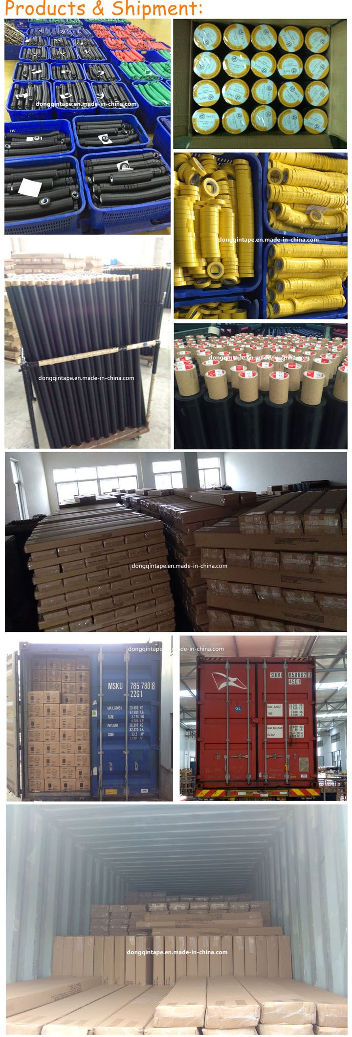 Factory of PVC Electrical Insulation Tape for European Market