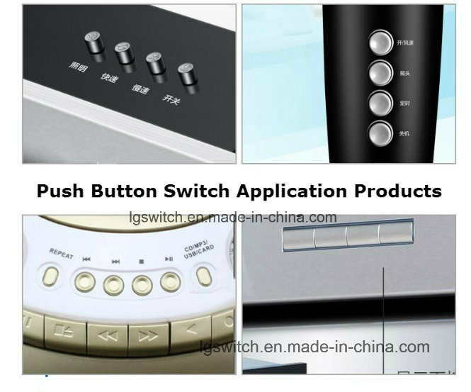 Oscilloscope Power Control Spst 16A Push Button Switch