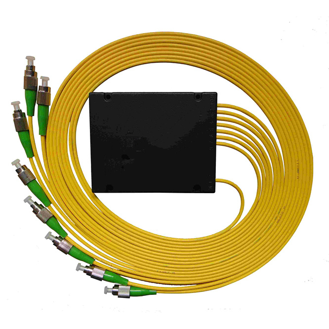 Gpon/Epon Fiber Optical Splitter ABS Box PLC Splitter
