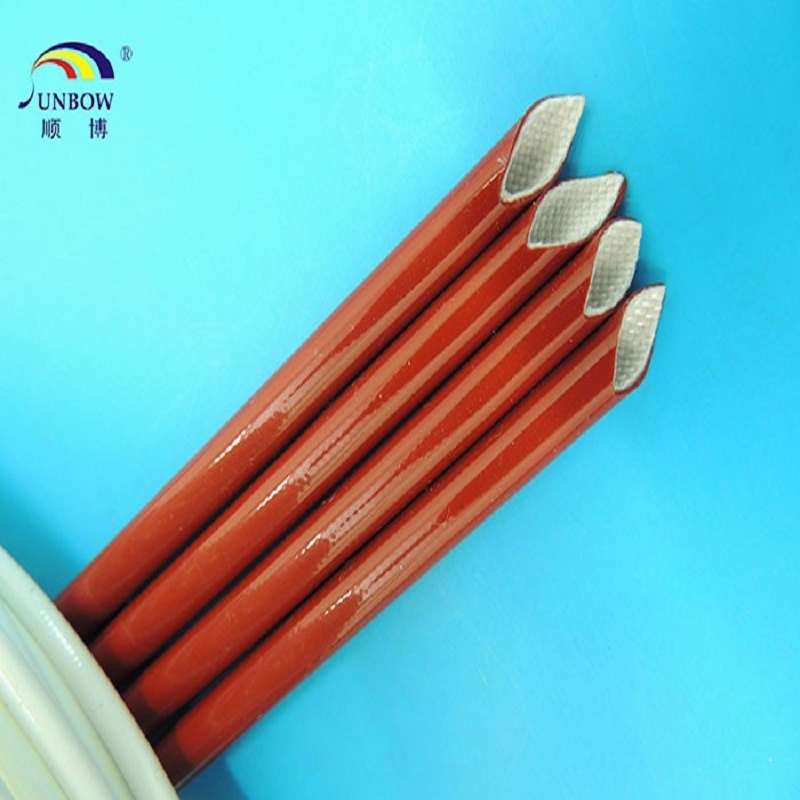 Sunbow UL 2751 1.2kv Insulation Tube Glass Fiber Silicone Green 6.0mm VW-1
