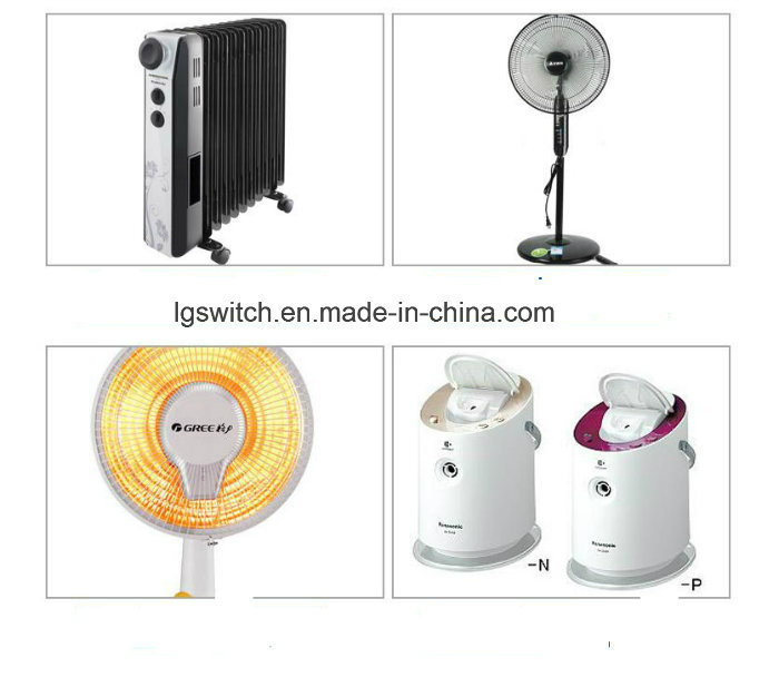Fan 4 Position 3 Speed Selector Rotary Switches