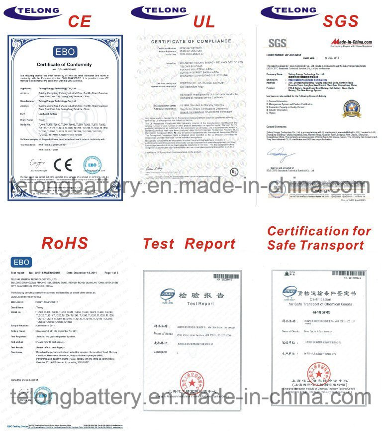 4V5.5ah VRLA Deep Cycle Battery for Emergency Lighting