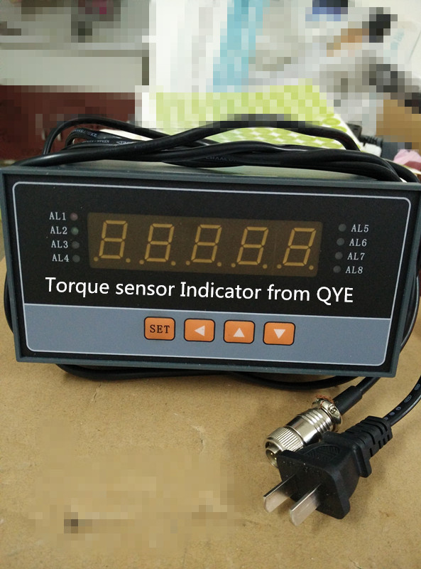 Double Range Rotary Torque Speed Sensor (500N. m) with Indicator and Couplings