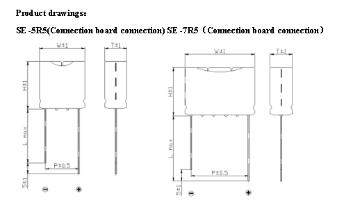 Sueper Capacitor 5.5V 3.5f Combined Sp Series Backup Power Energy Storage Farad Capacitor