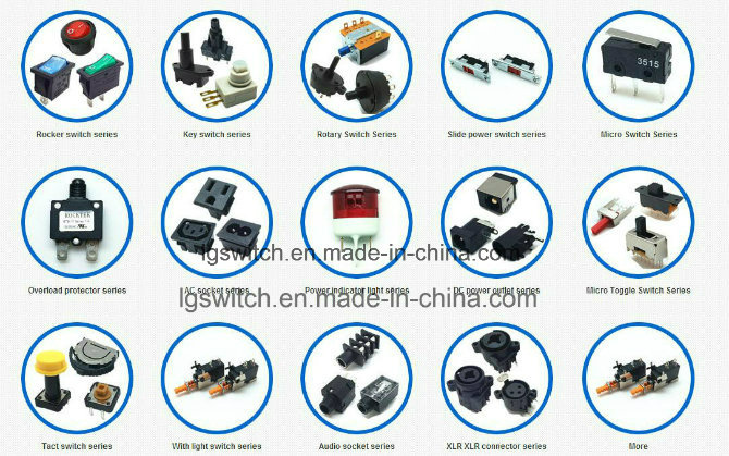 Oscilloscope Power Control Spst 16A Push Button Switch