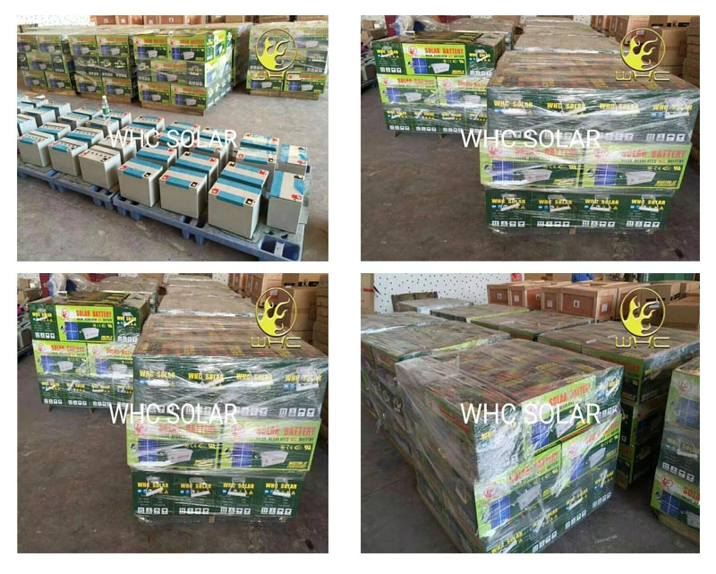 12V 65ah Maintenance Free Solar Battery for Power Supply