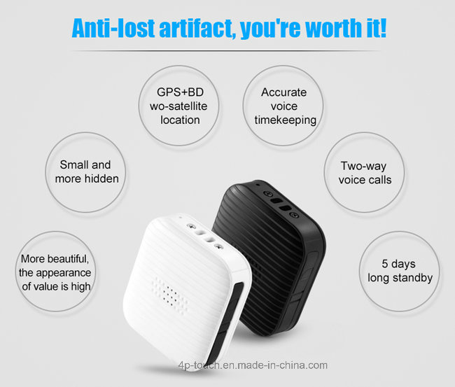Newly Developed Fashionable Mini Portable GPS Tracker (A18)