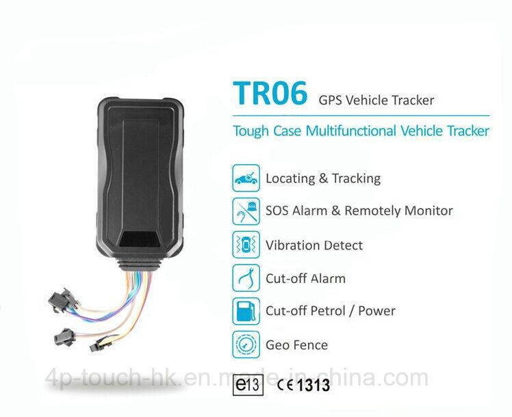 Car/Motorcycle GPS Tracker with Remote Fuel/Electricity Cutting Tr06