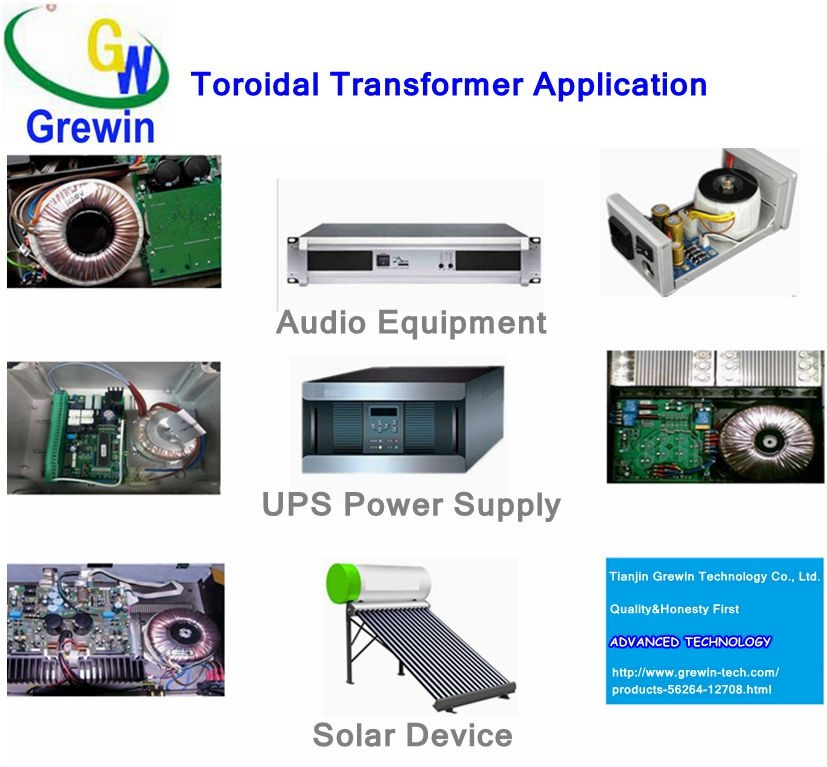 UPS Toroidal Transformer for Welding Machine and Solar Converter