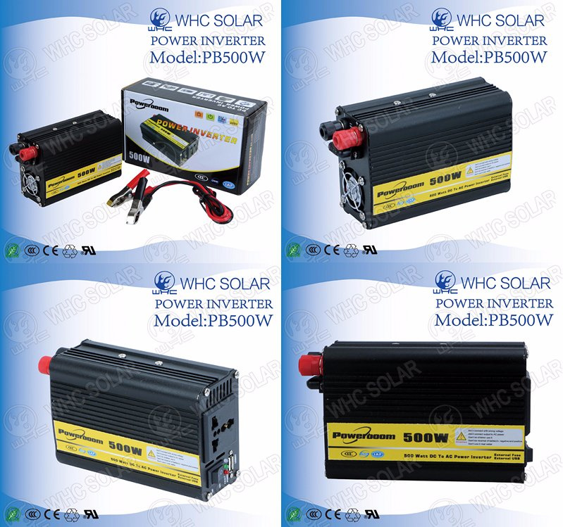 12V 500W Solar Power Sine Wave High Frequency Inverter