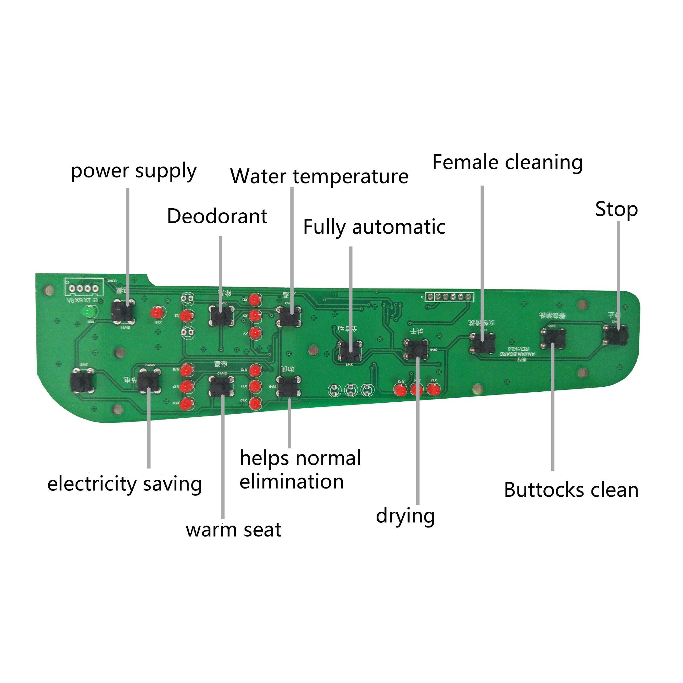 OEM Intelligent Bidet PCBA Board