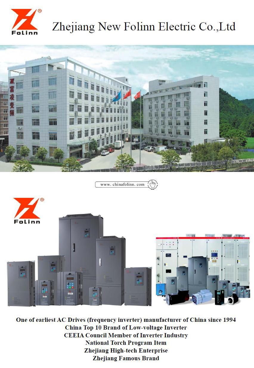 China Top 10 Brand High Performance Vector Control Frequency Inverter (Bd550)