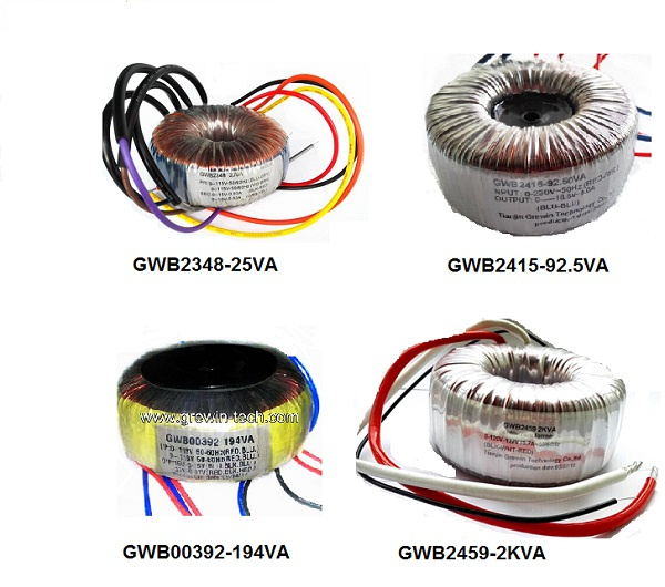 Professional Electrical Toroidal Transformers with IEC, ISO9001, Ce Certification