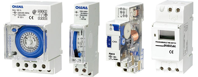 DIN Rail Mounted 24 Hours Timer Relay with Ce and RoHS Certificates