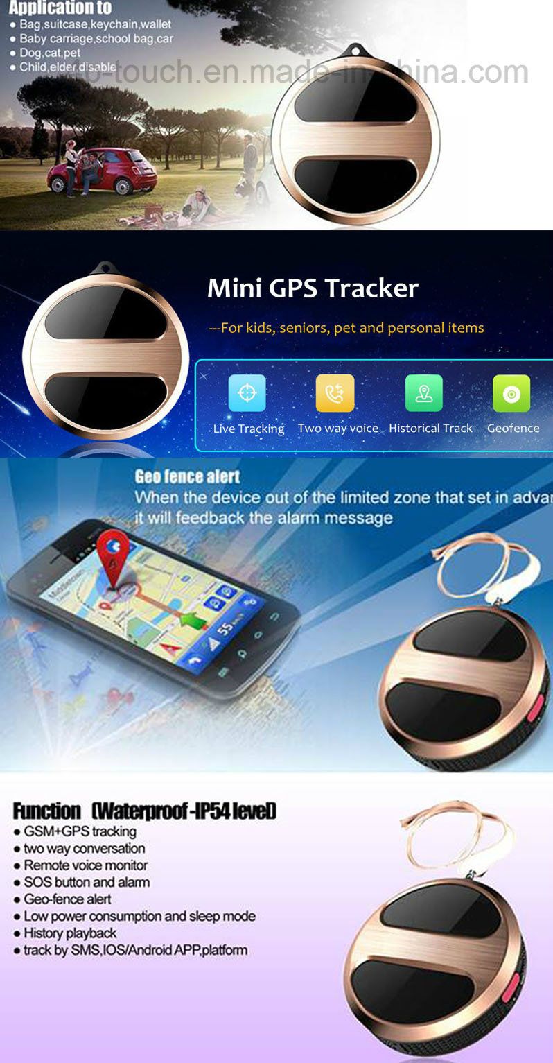 Newest GPS Tracker for Person / Pets / Kids (T8S)