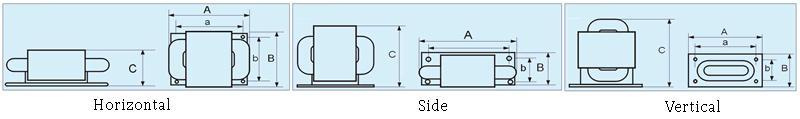 SGS/ISO9001 R-Type Single-Phase Switching Power Transformers
