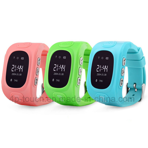 Multiple Languange Smart Kids GPS Tracker Watch (H3)