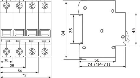 CB and RoHS Approved Mini Circuit Breaker with IEC60947-2