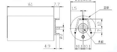 350f 2.7V Super Capacitor with Special Terminal