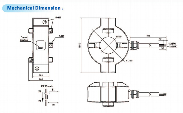 Outdoor Waterproof Split Core Current Transformer