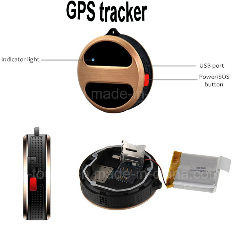Mini GPS Tracker with Dual Positioning Function (T8S)