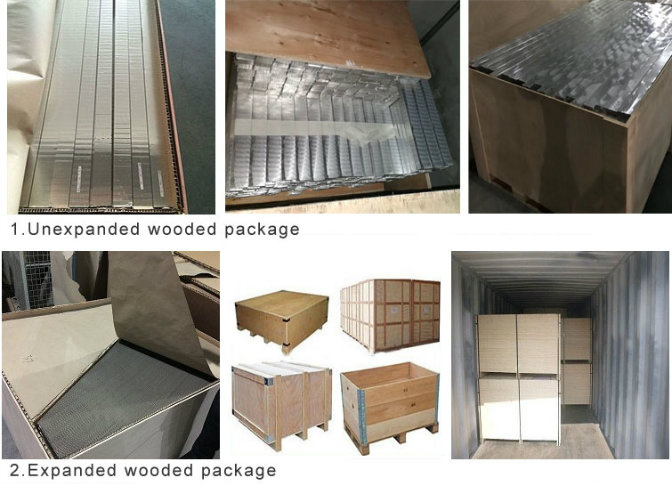 Stainelss Steel Metal Frame Aluminum Honeycomb Core