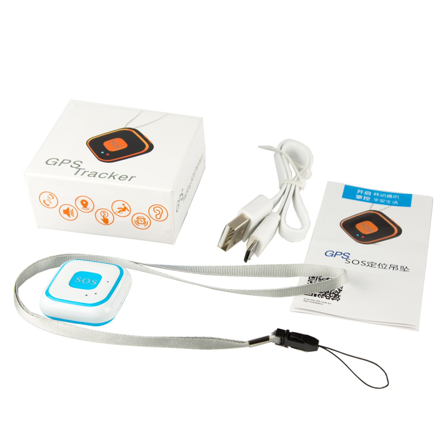 2017 Mini GPS Tracker with WiFi+GPS+Lbs+Agps V28