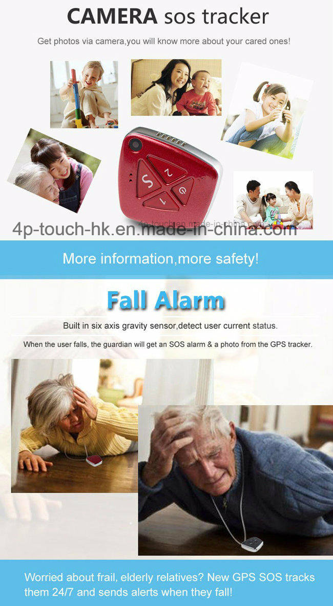 Newly 3G Portable GPS Tracker with Fall Down Alarm (V42)